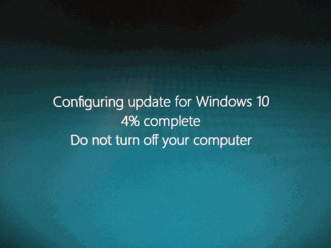 Windows 10 Updating again